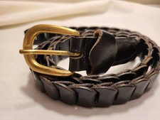 Donnna katz Genuine Leather Belt Featuring brass Buckle