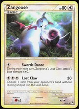 Zangoose 39/95 Rare Call of Legends LP Pokemon on eBay