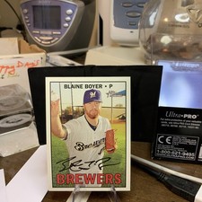 BLAINE BOYER 2016 TOPPS HERITAGE BASEBALL #675