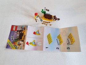 LEGO 6235 Buried Treasure Pirates 1 6235-1 1989 Bo'sun Will incl instructions
