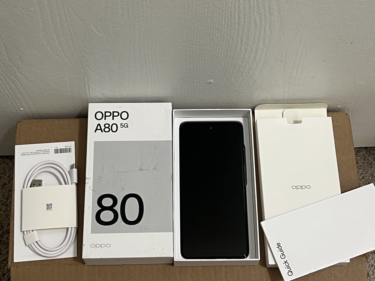 Oppo A80 5G 256GB + 8GB Dual-SIM Factory Unlocked GSM Smartphone