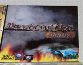 Sega Saturn Software Destruction Derby With Manual & Obi Tested Used 1995 Japan