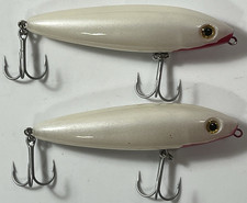 Lot of 2 Original Vintage Rapala Skitter Walk SSW 11  4 3/8" 5/8 oz custom PR.