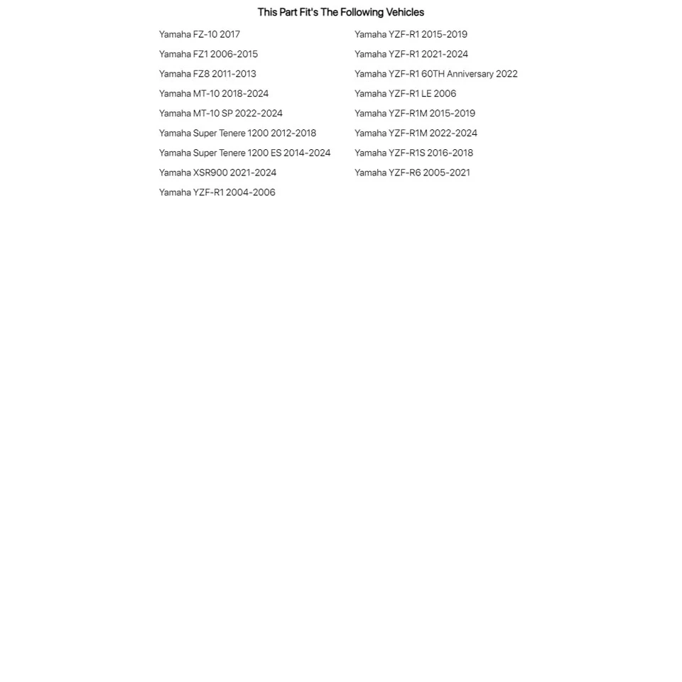 Pastilla de freno Tusk - Metal sinterizado delantero derecho para Yamaha FZ1 2006-2015 Foto 4 de 4