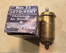 MAID-O-MIST NO. 71 AUTO-VENT, AUTOMATIC AIR ELIMINATOR