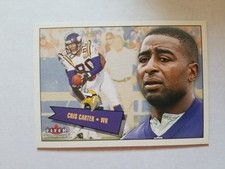 2001 Fleet Tradition Chris Carter #229 Minnesota Vikings HOF