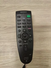 Sony Remote RM PJM600 Projector Menu Laser Reset R Click Command Used #1044