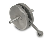 Kurbelwelle komplett (mit Nadellagerung, 20mm Zapfen) MZ TS125, TS150