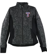 Touch Womens Texas Rangers Jacket, Black, Small