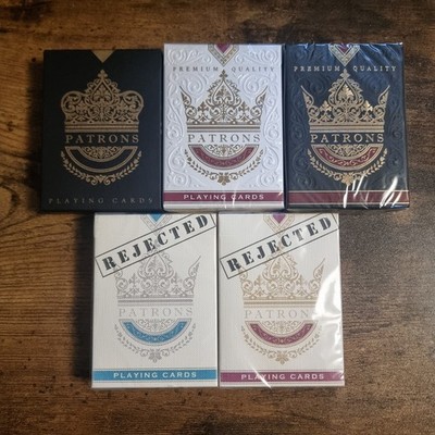 Patrons Fluch Spielkarten Neu & Verpackt Limitierte Auflage Patreon Lotrek Deck