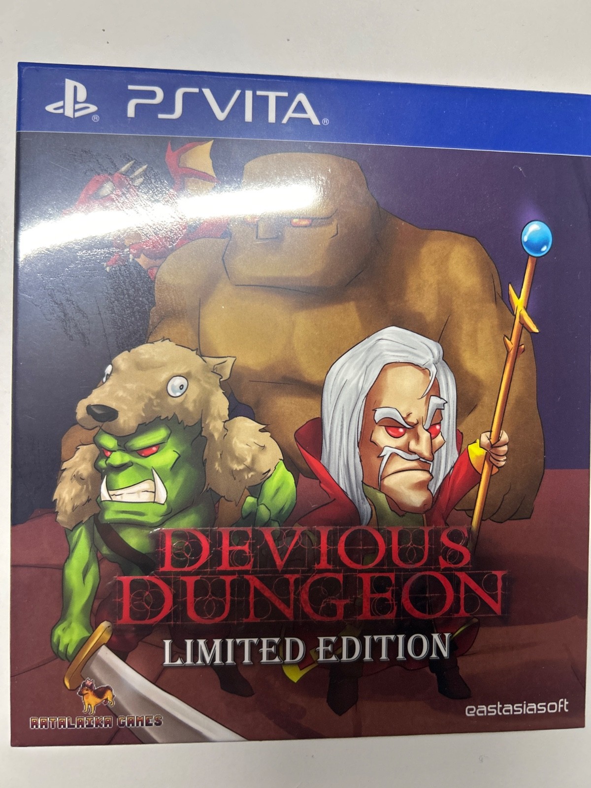 Devious Dungeon Playstation PS Vita Game Only 1200 Copies New SEALED