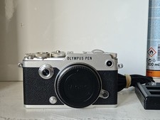 Olympus PEN-F Digital Camera Silver 37,500 Shutter Count