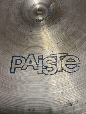 Paiste 2002 Medium 18 Black Logo | eBay