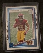 Panini 2025 Donruss Rated Rookie Jaylin Lane #335 Washington Commanders Football