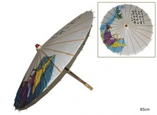 Ombrellino cinese ombrello in legno e carta 85 cm