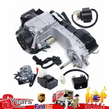 Long Case 150CC GY6 Single Cylinder 4-Stroke Scooter Complete Engine Motor US