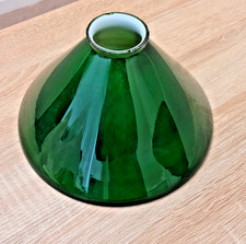 Grün ummanteltes Glas Coolie Lampenschirm Snooker Pool Billard Lampe 225 mm 42 mm Loch