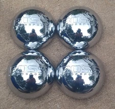 Boss Motorsports custom wheel center cap set of 4, chrome, p/n 3148-AEWC