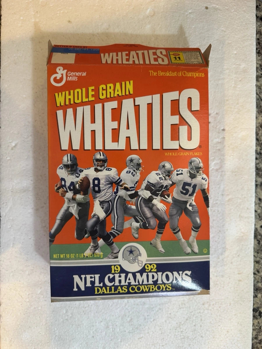 Football 1992 Vintage Sports Cereal Boxes for sale | eBay