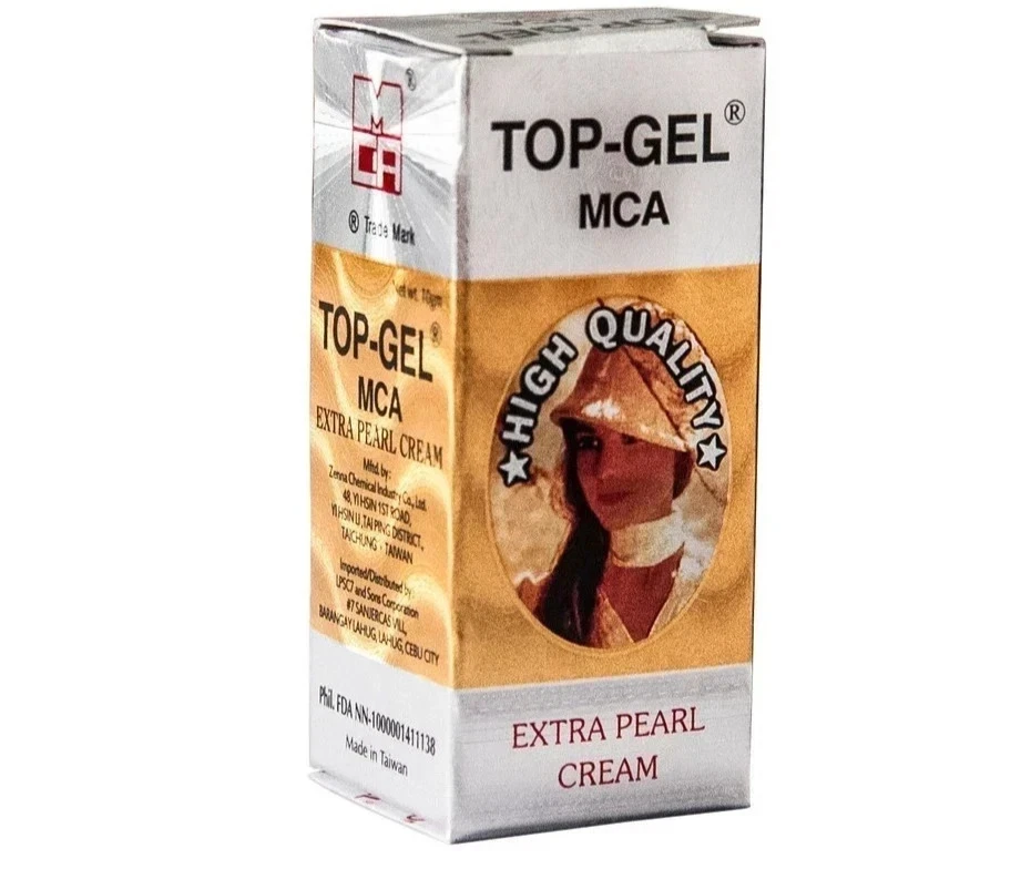 TOP GEL MCA CREMA EXTRA PERLA Extracto de Colágeno Natural Mancha Facial (X 4) Foto 2 de 4