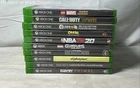 Call of Duty Modern Warfare WWII Cyberpunk 2077 Xbox One Game Lot 10 Games