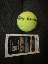 Roy Emerson Signed Tennis Ball Autographed JSA Authentication COA