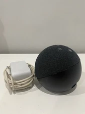 Amazon Echo Dot New Gen Black Smart Speaker Alexa with Power Adapter.