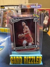 2024-25 Panini Donruss Optic Zaccharie Risacher #1 RC Fast Break Prizm