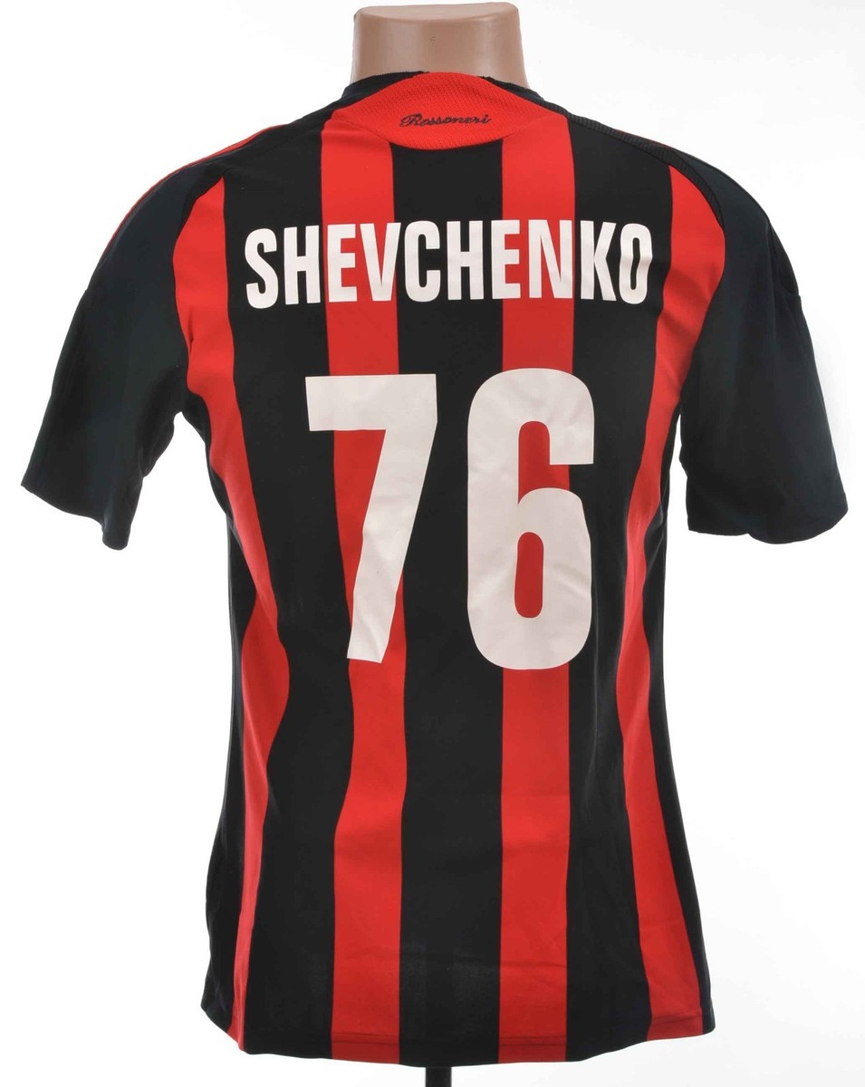 MILAN 2008/2009 HOME FOOTBALL SHIRT SIZE L ADULT SHEVCHENKO #76 | eBay