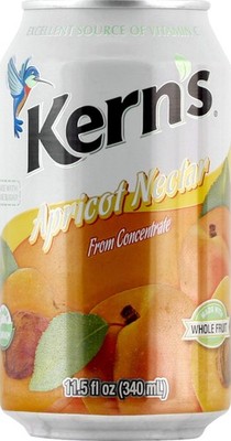 KERNS Nectar Can, 888903201021, Apricot, 11.5 Ounce (Pack of 1) 