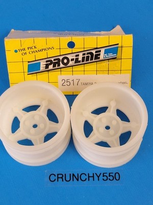 Pro-line 2517 Rear Wheels Tamiya FOX Falcon Wild One Nylon RC Part