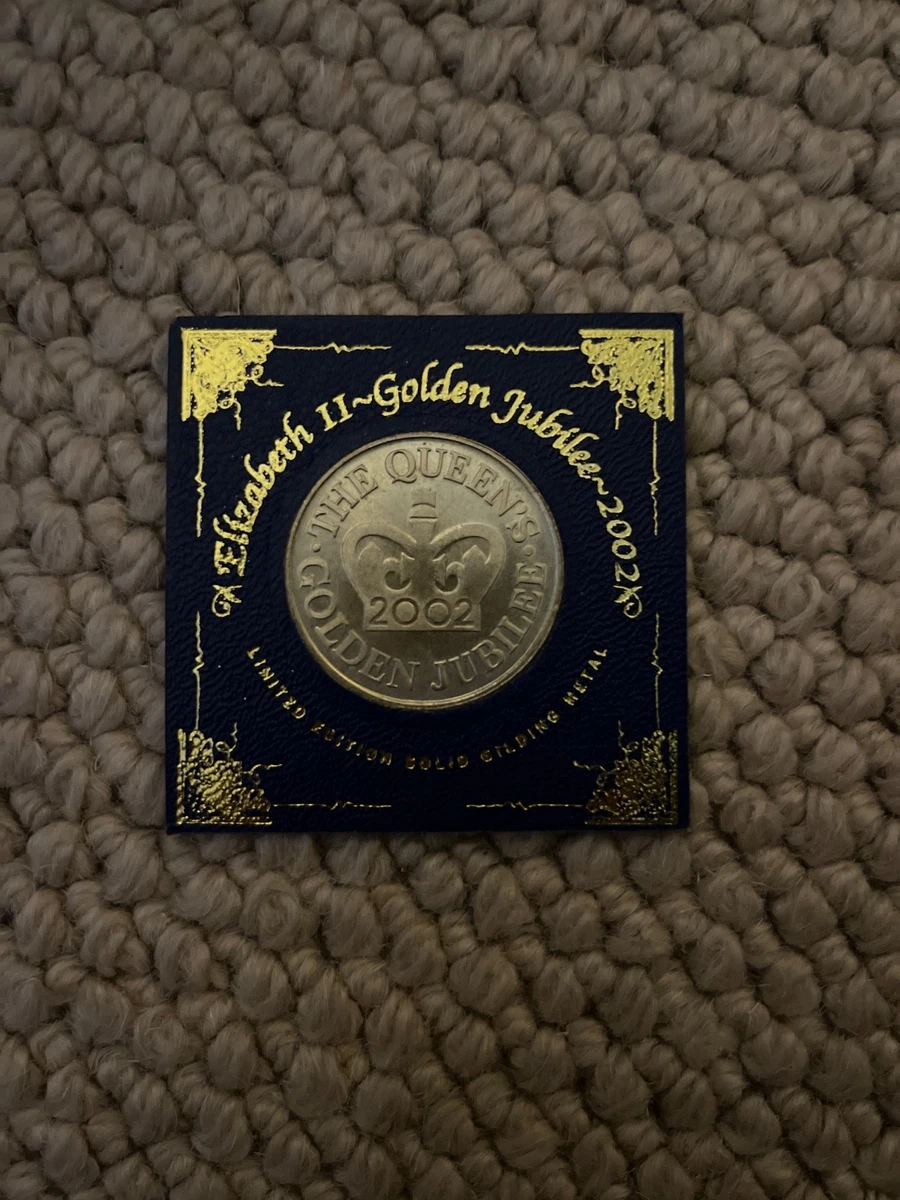Queens Golden Jubilee Coin in Queen Elizabeth Ii Collectables