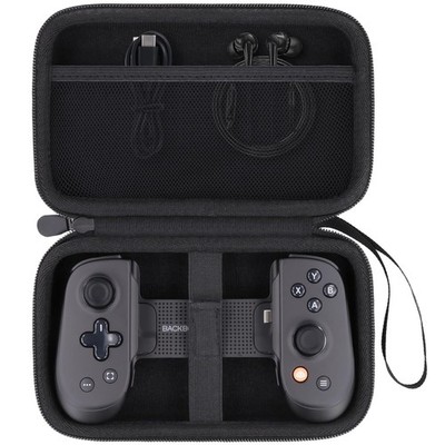 Stylish Backbone Pro Controller Organizer with Mesh Pocket & Anti-Drop Security