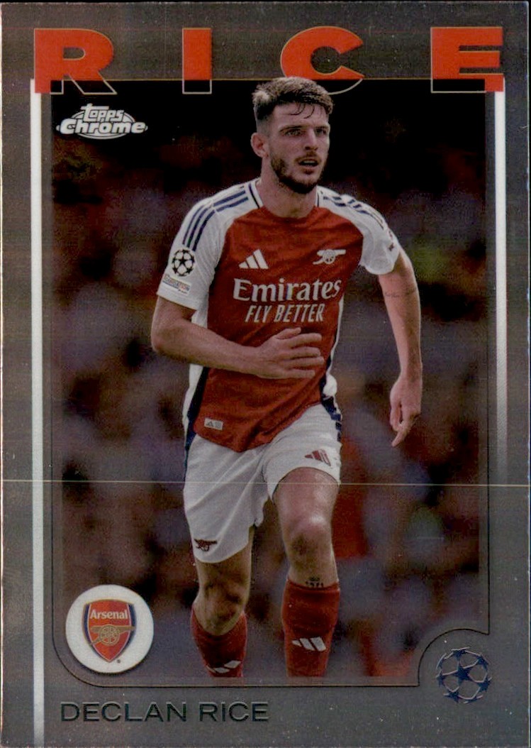 2024-25 Topps Chrome UEFA Club Competitions - Declan Rice #53