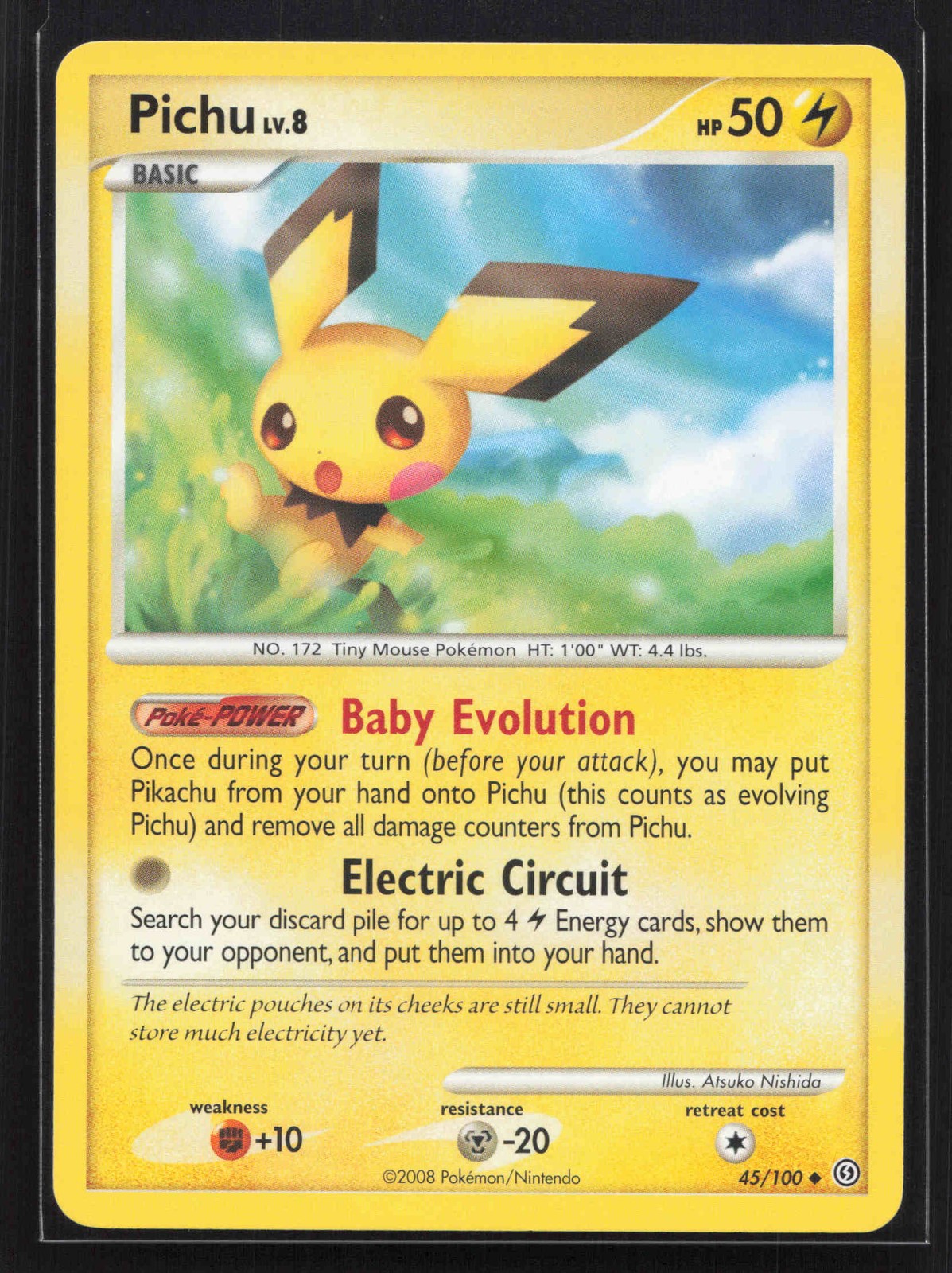 Pichu Uncommon Stormfront 45/100 NM
