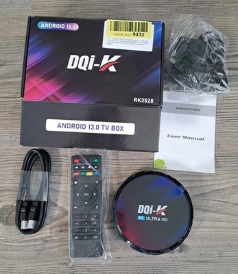Android 13.0 TV Box DQi-K RK3528 8K Ultra HD