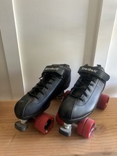 Riedell Dart Roller Derby Speed Skates Unisex Black Size 10