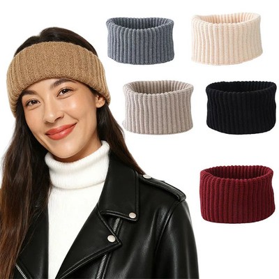 Wolle Kaschmir Mischung Strick Unisex Halswärmer Schal Winter Kapuze Kutte