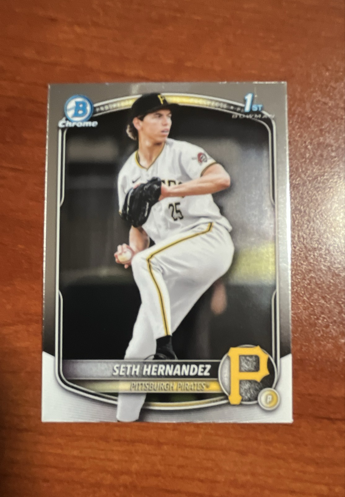 2025 Bowman Draft - Chrome Seth Hernandez #BDC-25 (RC)