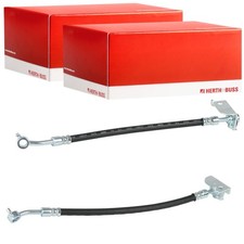 2X HERTH+BUSS BREMSSCHLAUCH HINTEN LINKS+RECHTS passend für HYUNDAI IONIQ KIA NI