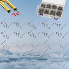 Hot Stapler Gun Plastic Repair Car Bumper Welding Welder Machine Staples 1000PCS