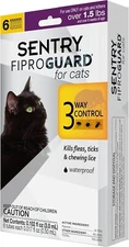 6 Doses Flea And Tick Lice Prevention & Treatment Drops Topical Medicine For Cat