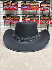 HL80138 COWBOY AUSSIE STYLE LEATHER HAT