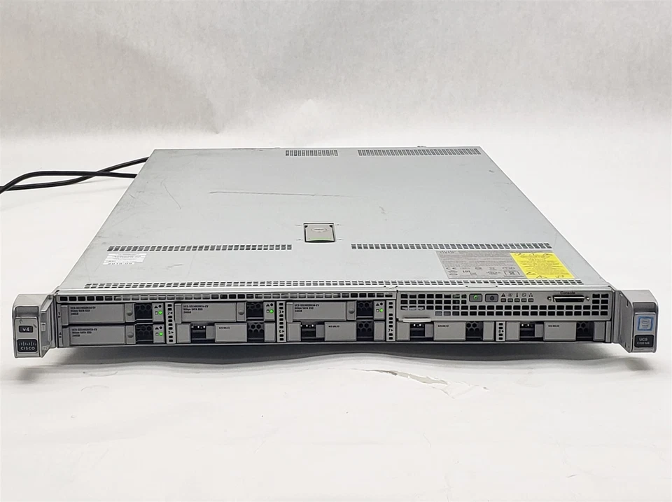 Cisco UCSC-C220-M4S UCS-C220-M4 Server E5-2667 V4 3.20GHz CPU 24GB 4*240GB SSD - Image 2 of 4