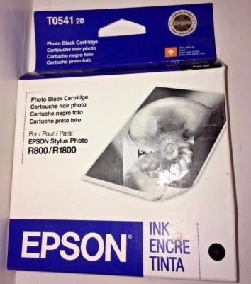 Epson Printer Ink T054020 for print ink Genuine Sealed R800 R1800 Genuine OEM