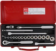 Ko-Ken 3210M 3/8(9.5mm) Socket Wrench Set 22pcs Tool koken Yamashita Japan FedEx