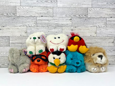 LOT of 8 Vintage 1990s Puffkins Stuffed Animals