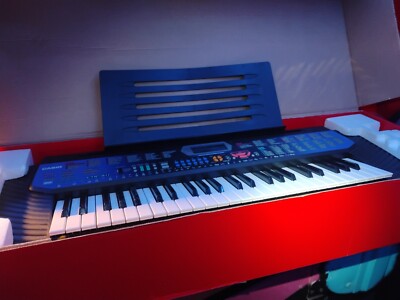 Casio CTK-411 Electronic Keyboard MIDI Tested Working VERY CLEAN ORIGINAL BOX 