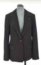 Yaya Women Blazer Single Breasted Boyfriend Tomboy Tailored Elegant Fr 36 Uk 8