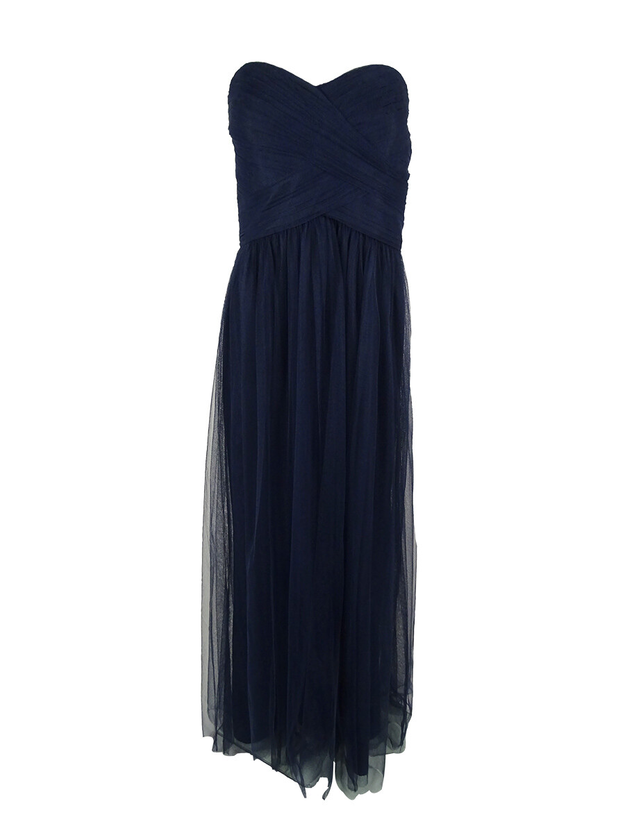 ralph lauren strapless dress